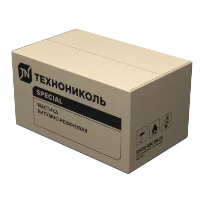 Мастика битумно-резиновая МБР-90, коробка 14 кг