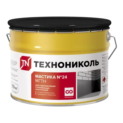 Мастика гидроизоляционная №24 (МГТН), ведро 10 кг